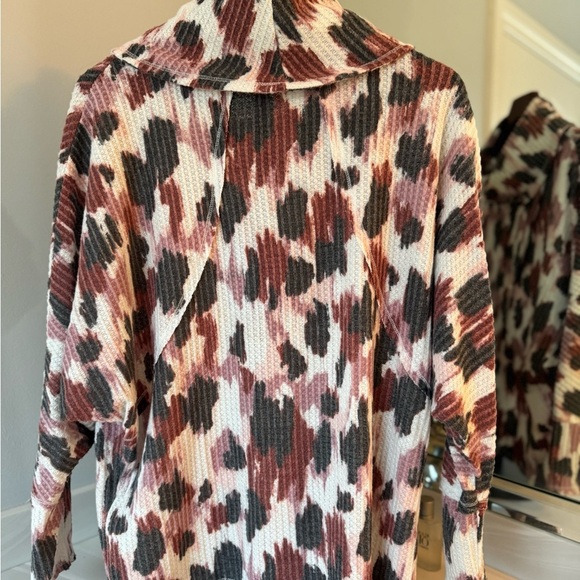 LuLaRoe Multicolor Cowl Neck Sweater small - Picture 4 of 10